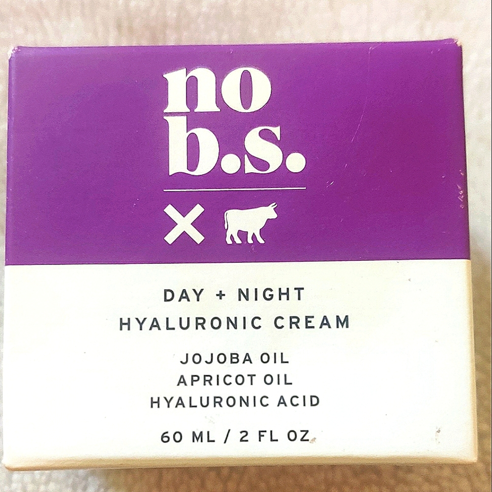 No B.S. face cream - Day+Night with hyaluronic acid